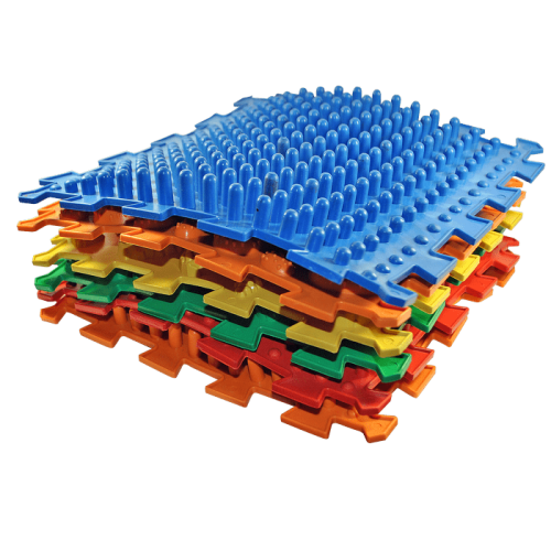 Mata sensoryczna do masażu "Puzzle Mix" Trawa 1 element