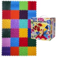 Mata sensoryczna do masażu stóp "Mega Mix" 24 elementa