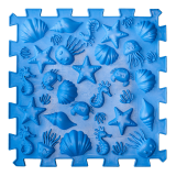 Mata sensoryczna do masażu "Puzzle" Morskie dno 1 element