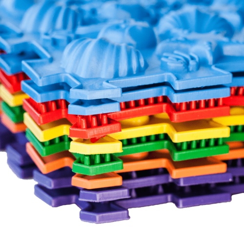Mata sensoryczna do masażu "Puzzle" Piramidy 1 element