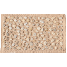 Mata do masażu stóp z naturalnymi kamykami "Ortek" SOFT 74х44 cm