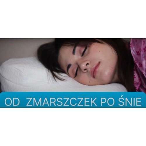 Poduszka przeciwzmarszczkowa Motyłek z efektem pamięci i wkładką żelową "Butterfly Gel"