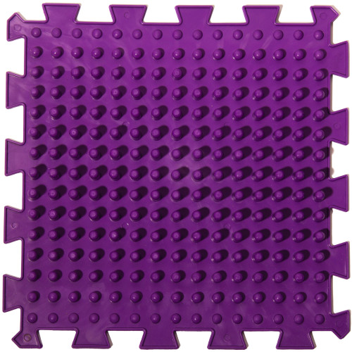 Mata sensoryczna do masażu stóp "Puzzle Mix" 6 puzzle + 6 Trójkątów (12 el.)